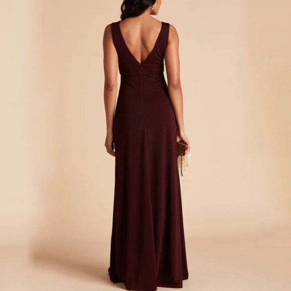 Birdy Grey Shamin Dress in Cabernet Maroon Red - Picture 2 of 7